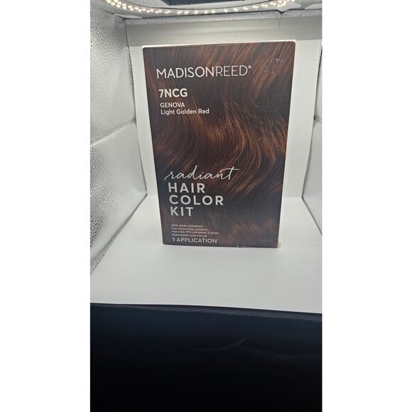 Madison Reed Radiant Hair Color Kit | 7NCG Light Golden RED (Genova Red) - Picture 1 of 1